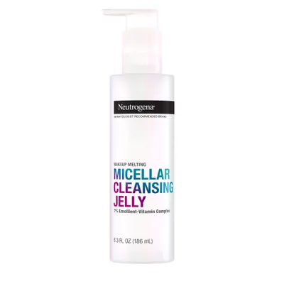 Neutrogena Makeup Melting Refreshing Jelly Cleanser, Gentle Face & Eye Makeup Remover to Melt Stubborn Makeup - 6.3 fl oz