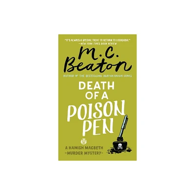 Death of a Poison Pen - (Hamish Macbeth Mystery) by M C Beaton (Paperback)