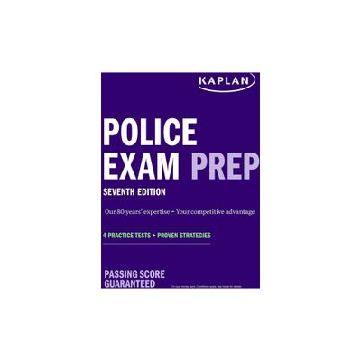 Police Exam Prep 7th Edition - (Kaplan Test Prep) by Kaplan Test Prep (Paperback)