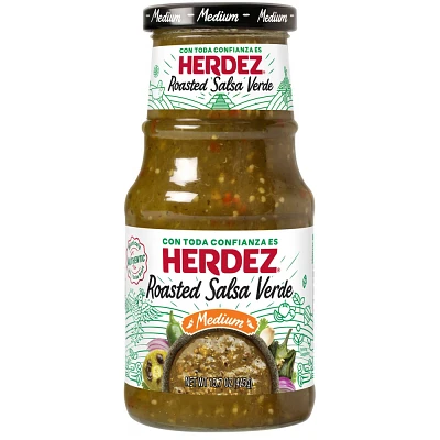 Herdez Roasted Salsa Verde Medium - 15.7oz