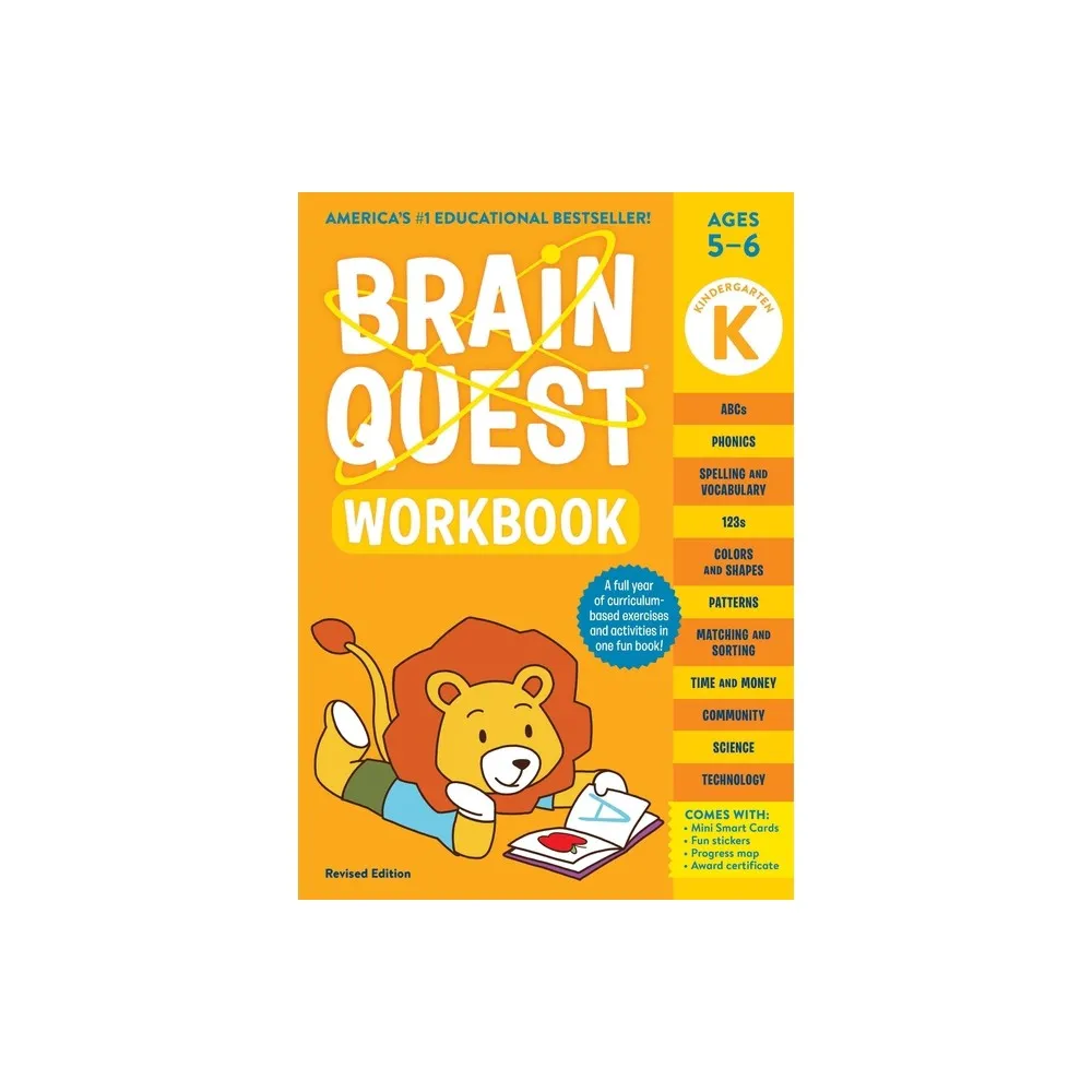 Workman Brain Quest Workbook: Kindergarten Revised Edition - (Brain Quest  Workbooks) by Workman Publishing (Paperback) | The Market Place