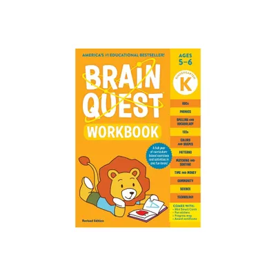 Brain Quest Workbook: Kindergarten Revised Edition - (Brain Quest Workbooks) by Workman Publishing (Paperback)