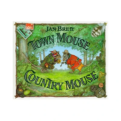 Town Mouse Country Mouse - by Jan Brett (Hardcover)