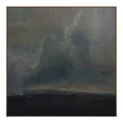 36 x 36 Moody Landscape Framed Wall Art - Threshold designed with Studio McGee