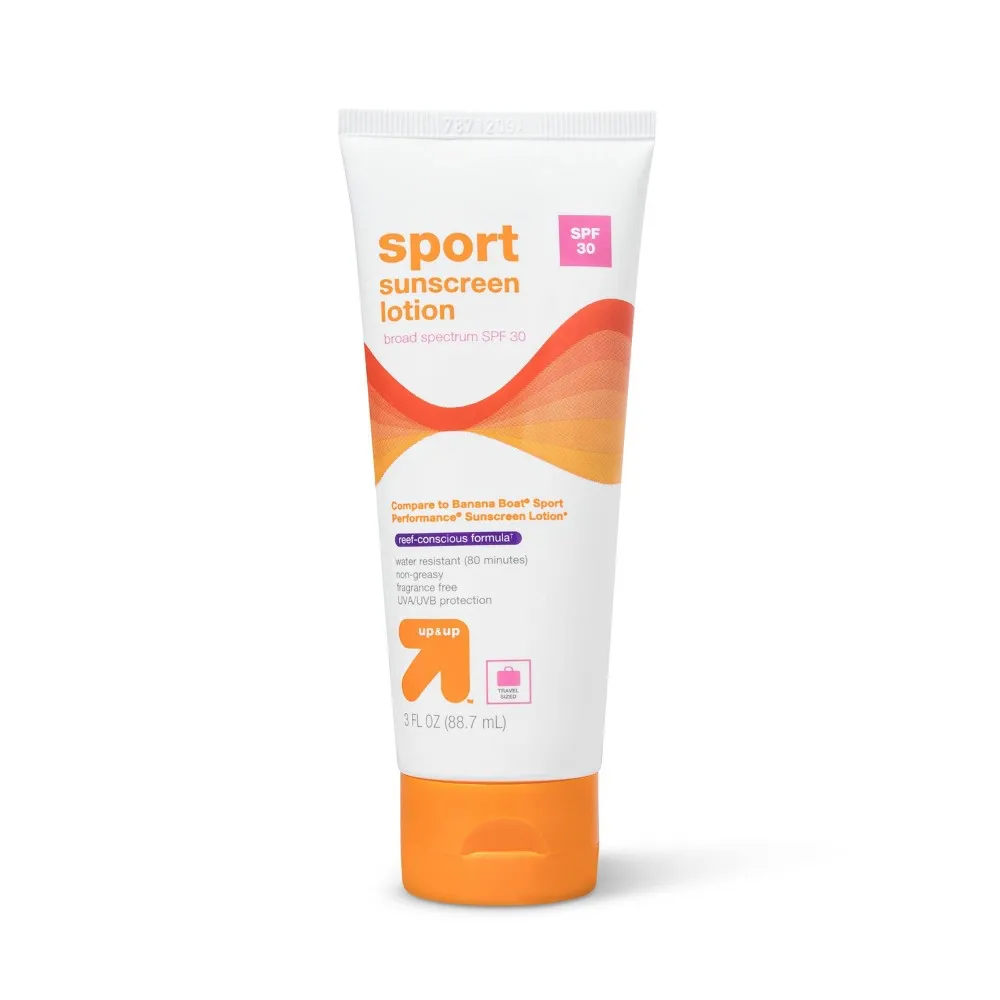 Sport Sunscreen Lotion - SPF 30 - 3oz - up&up