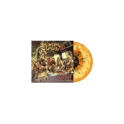 Municipal Waste - The Fatal Feast - Orange & Yellow Splatter (Vinyl)