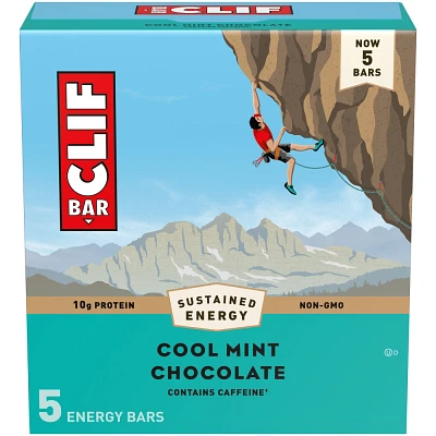 Clif Bar Cool Mint Chocolate Bars - 12oz/5ct