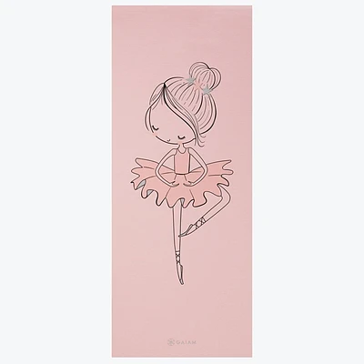 Gaiam Kids Ballerina Yoga Mat - (3mm)