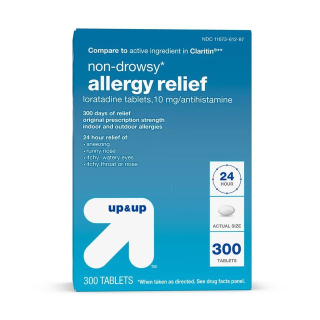 Loratadine Allergy Relief Tablets - 300ct - up & up