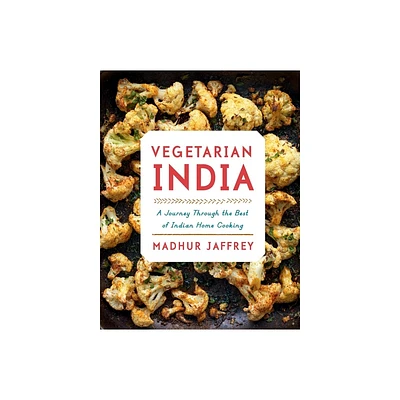 Vegetarian India - by Madhur Jaffrey (Hardcover)