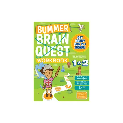 Summer Brain Quest : Between Grades 1 & 2 (Paperback) - by Megan Butler