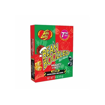 Jelly Belly Christmas Bean Boozled Naughty or Nice Flip Top Box 7th Edition - 1.6oz