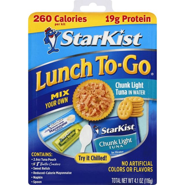 StarKist Lunch To-Go Chunk Light Tuna Kit - 4.1oz