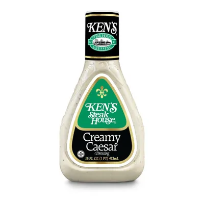 Kens Steak House Creamy Caesar Salad Dressing - 16 fl oz