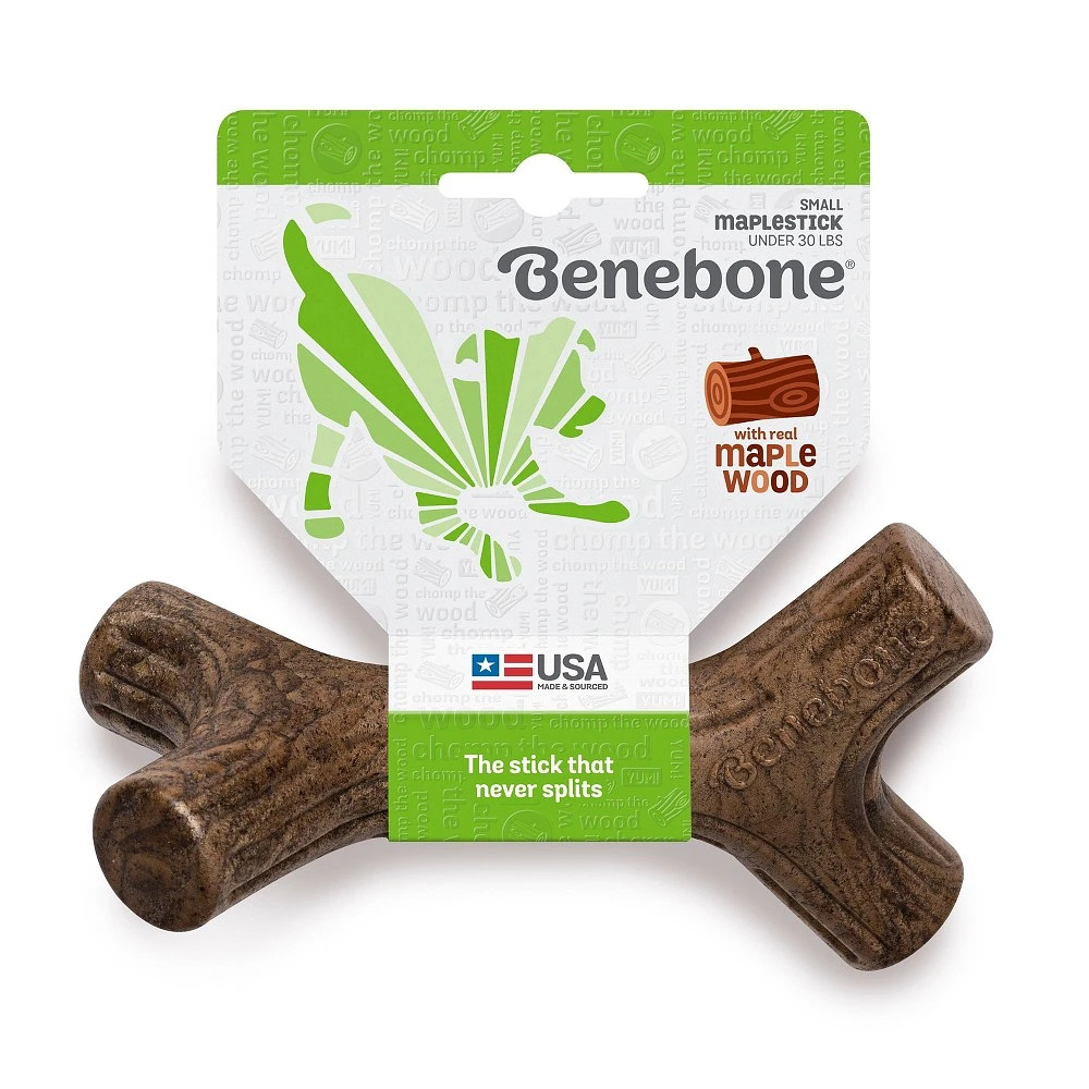 Benebone Maplestick Dog Chew Toy - Maple Wood