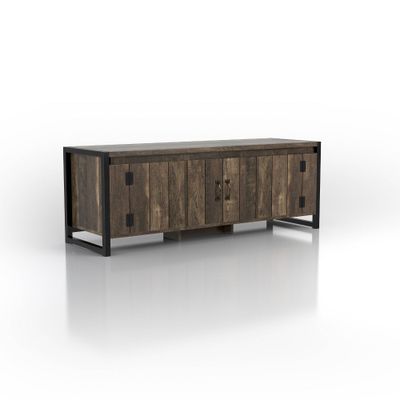 Shash Farmhouse Storage Bench Reclaimed Oak - miBasics