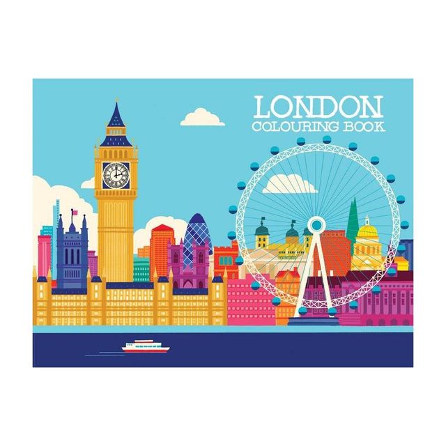 London Colouring Book - (Paperback)