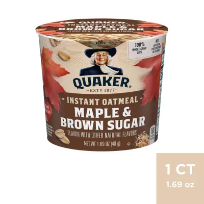 Quaker Express Maple Brown Sugar Oatmeal 1.69oz