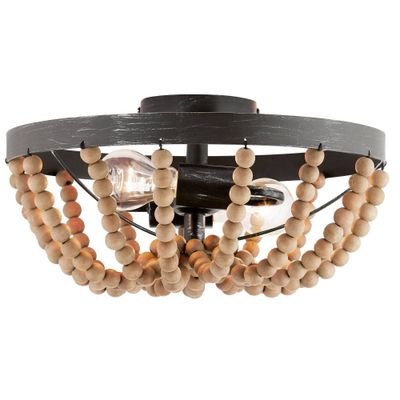 15 Doxon Boho Semi-Flush Mount Pendant Brown - River of Goods