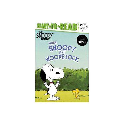 When Snoopy Met Woodstock - (Peanuts) by Charles M Schulz (Hardcover)