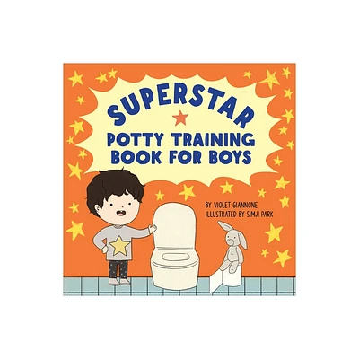 Superstar Potty Training Book for Boys - by Violet Giannone (Paperback)