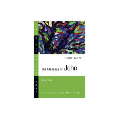 The Message of John - (Bible Speaks Today) by Bruce Milne (Paperback)