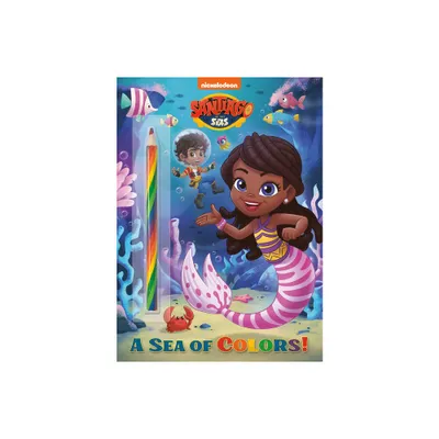 A Sea of Colors! (Santiago of the Seas) - by Golden Books (Paperback)