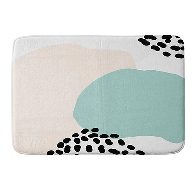 Aleeya Marie Modern Minimalistic Shapes Memory Foam Bath Rug - Deny Designs