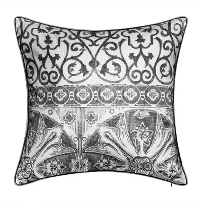 20x20 Oversize Menorca Decorative Square Throw Pillow - New York Botanical Garden: -Linen