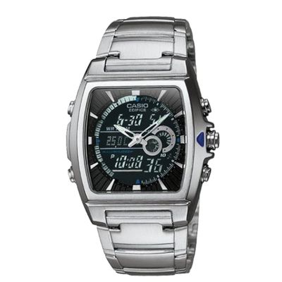 Caio Men Square Face Ana-Digi Watch - Silver (9) - EFA120D-1AV