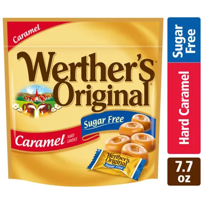 Werthers Original Sugar Free Hard Candy Stand Up Bag  7.7oz