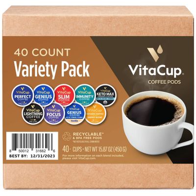 Vitacup Slim Diet & Metabolism Medium Roast Coffee - Single Serve