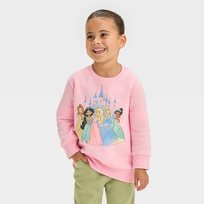 Toddler Girls Disney Princess Fleece Pullover