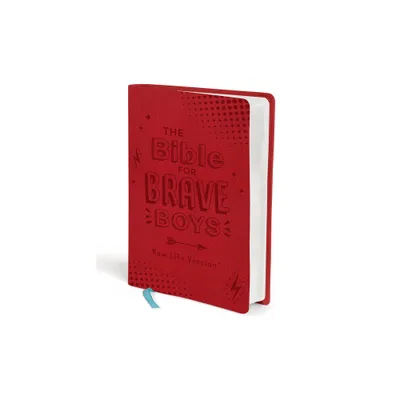 The Bible for Brave Boys - by Compiled by Barbour Staff (Leather Bound)