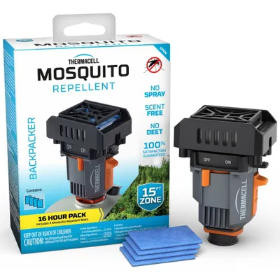 ThermaCELL Backpacker Mosquito Repeller - 90 Hours