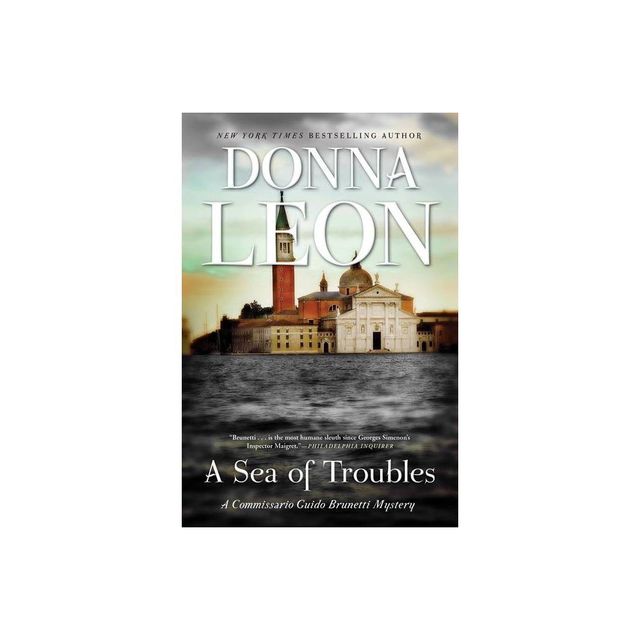 A Sea of Troubles - (The Commissario Guido Brunetti Mysteries) by Donna Leon (Paperback)