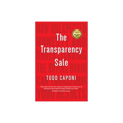 The Transparency Sale - by Todd Caponi (Paperback)