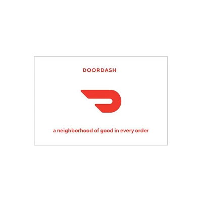 DoorDash Gift Card $25 (Mail Delivery)