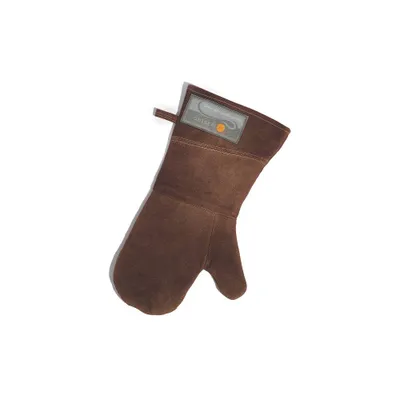 15 Leather Grill Mitt Brown - Outset