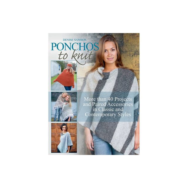 Ponchos to Knit - by Denise Samson (Paperback)