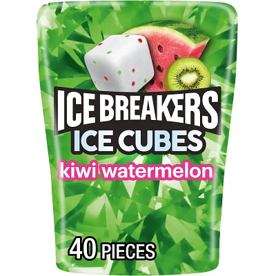 Ice Breakers Kiwi Watermelon Ice Cubes Gum - 3.24oz