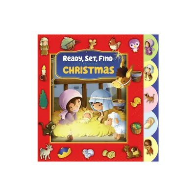 Ready, Set, Find Christmas - by Zondervan (Board Book)