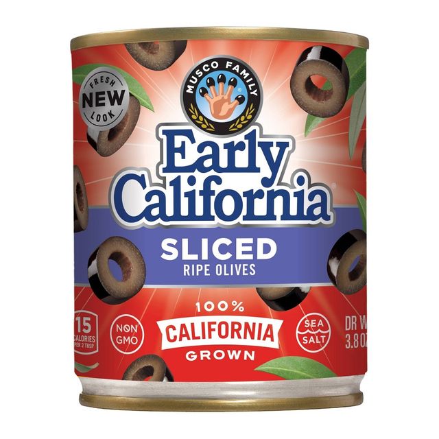 Early California Sliced Ripe Olives