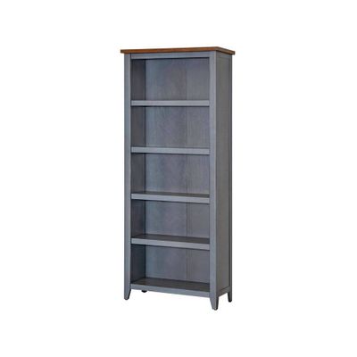 72 Farmhouse Open Wood Bookcase  - Martin Furniture