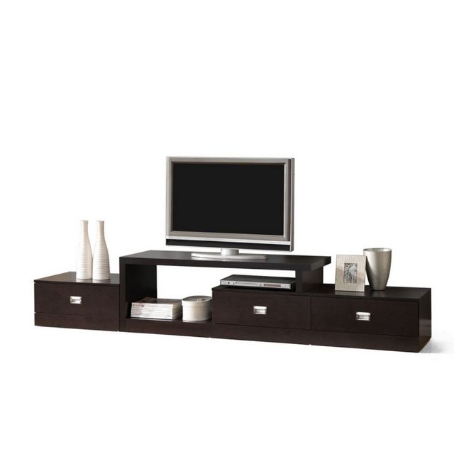 Baxton Studio Marconi Brown Asymmetrical Modern TV Stand Baxton Studio Marconi Brown Asymmetrical Modern TV Stand