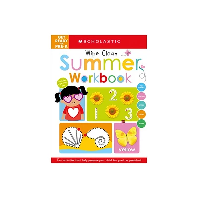 Get Ready for Pre-K Summer Workbook - (Scholastic Early Learners) by Scholastic (Paperback)