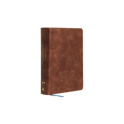 Niv, Lucado Encouraging Word Bible, Brown, Leathersoft, Comfort Print - by Thomas Nelson (Leather Bound)