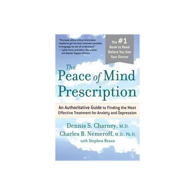 The Peace of Mind Prescription - by Dennis Charney & Charles B Nemeroff (Paperback)