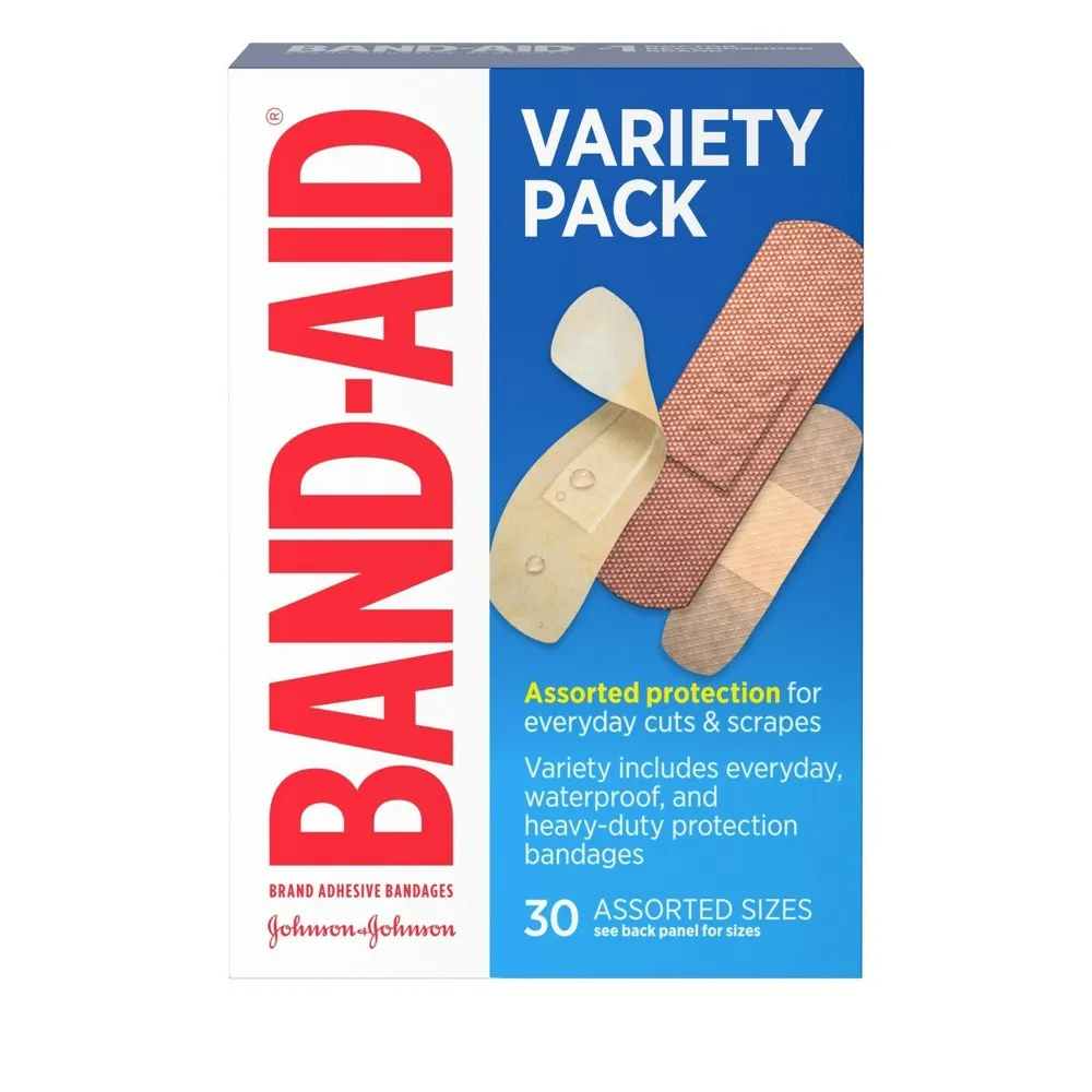 Band-Aid Brand Water Block Clear Waterproof Adhesive Bandages, 30 ct 