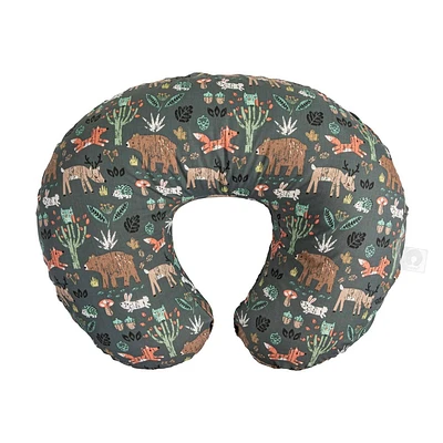 Boppy Nursing Pillow Original Support, Green Forest Animal